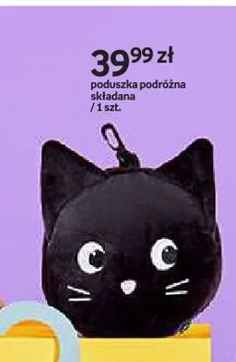 Poduszka podróżna składana Purrrfect School promocja w Empik