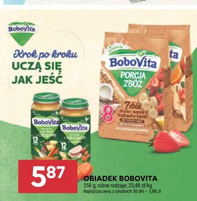 Obiadek BoboVita promocja w Stokrotka