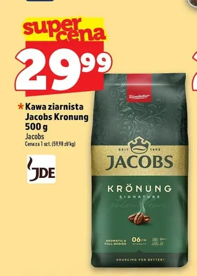Kawa ziarnista Jacobs Krönung promocja w TOPAZ