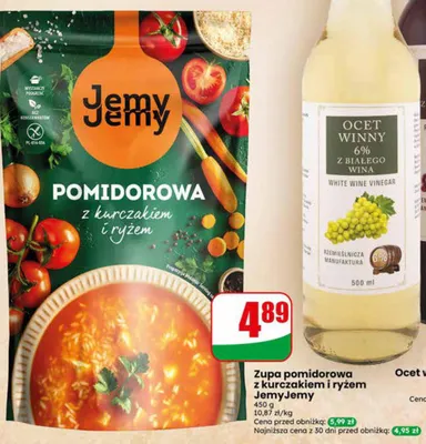 Ocet winny Polbioeco promocja w Dino