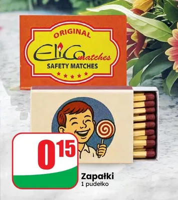 Zapałki Eli Matches promocja w Dino