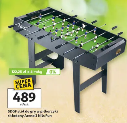 SDGF stół do gry w piłkarzyki składany Arena 1 promocja w Auchan