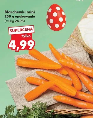 Marchewki mini promocja w Kaufland