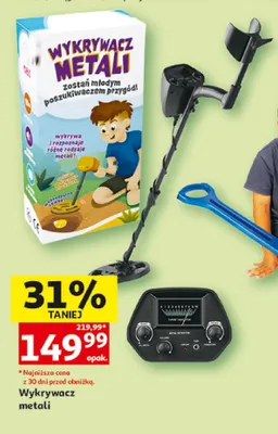 Wykrywacz metali promocja w Auchan