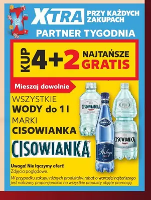 Woda gazowana Cisowianka promocja w Kaufland