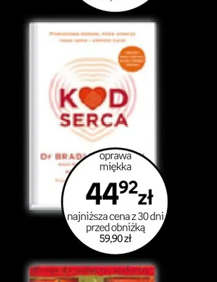 Książka Kod serca oprawa miękka promocja w Empik
