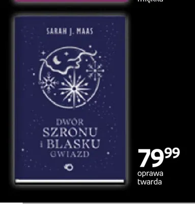 Książka Dwór Szronu i Blasku Gwiazd oprawa twarda Sarah J. Maas promocja w Empik