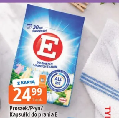 Płyn do prania E promocja w Leclerc
