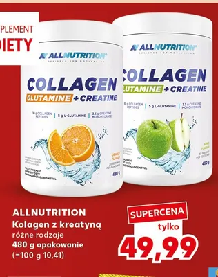Kolagen z kreatyną Allnutrition promocja w Kaufland