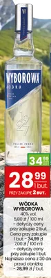Wódka Wyborowa promocja w Twój Market
