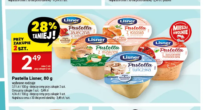 Pastella Lisner promocja w Twój Market