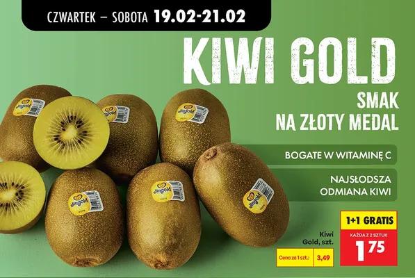 Kiwi Gold promocja w Biedronka