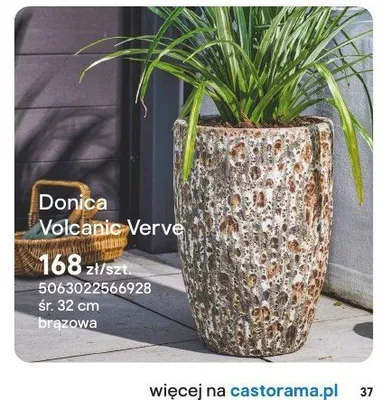 Donica Volcanic Verve promocja w Castorama