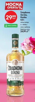 Wódka smakowa Żołądkowa Gorzka promocja w Żabka