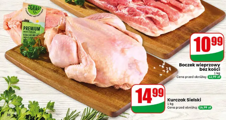 Kurczak Sielski promocja w Dino