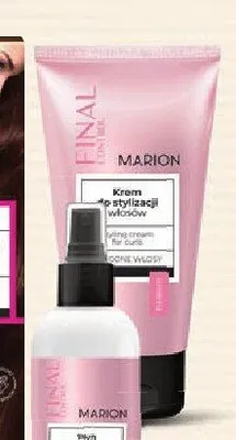 Krem do stylizacji włosów Marion Final Control promocja w Intermarche