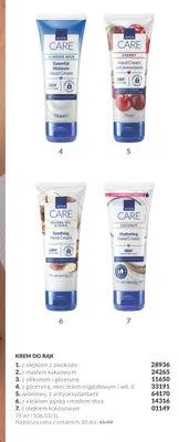 Krem do rąk z silikonem i gliceryną Avon Care promocja w AVON