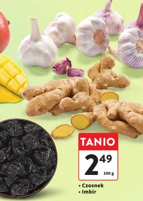 Czosnek promocja w Intermarche