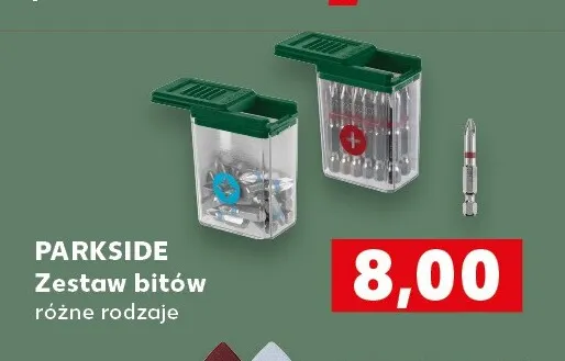 Zestaw bitów Parkside promocja w Kaufland