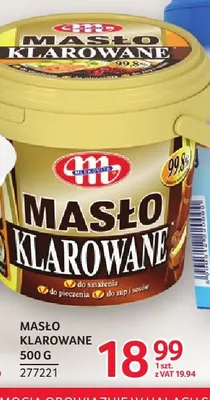 Masło klarowane Mlekovita promocja w Selgros