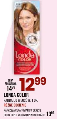 Farba do włosów różne odcienie promocja w Drogerie Natura