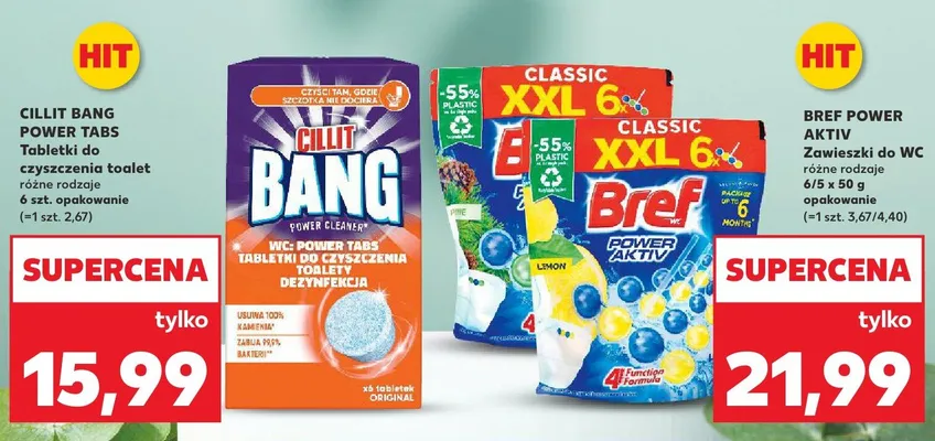 Zawieszki do WC różne rodzaje promocja w Kaufland