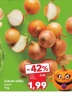 Cebula żółta promocja w Kaufland