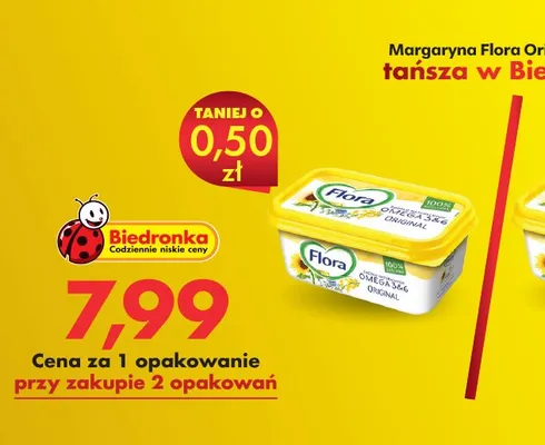 Margaryna Original promocja w Biedronka