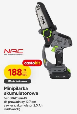 Minipilarka akumulatorowa promocja w Castorama