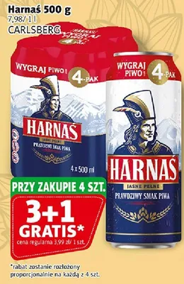 Piwo Harnaś 500ml promocja w Prim Market