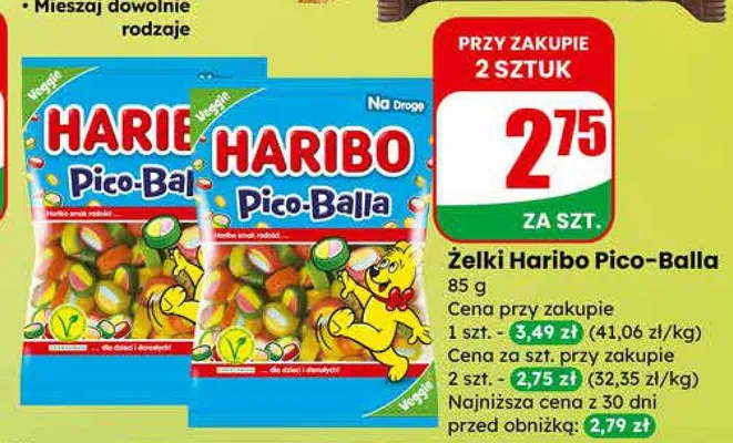 Żelki Pico-Balla promocja w Dino