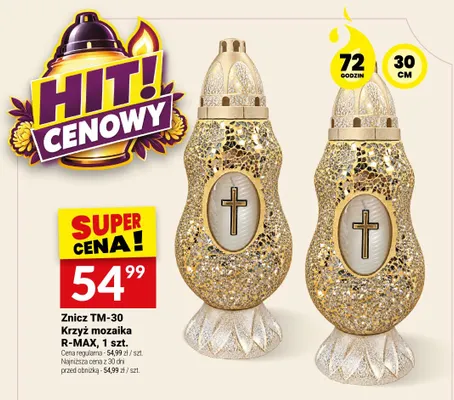 Znicz TM-30 Krzyż mozaika R-MAX promocja w Twój Market