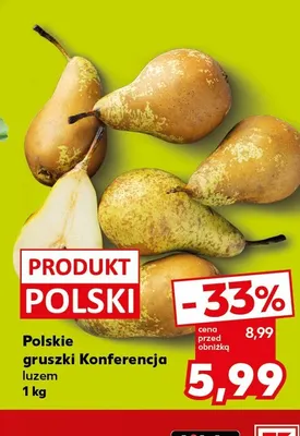 Gruszki Konferencja polskie promocja w Kaufland