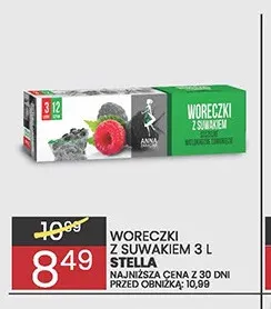 Woreczki z suwakiem 3 l Stella promocja w Wafelek
