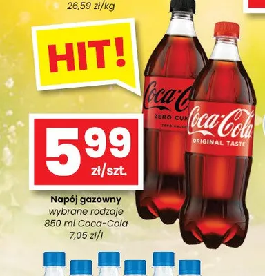 Napój gazowany Coca-Cola promocja w emma MARKET