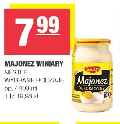 Majonez Winiary promocja w SPAR