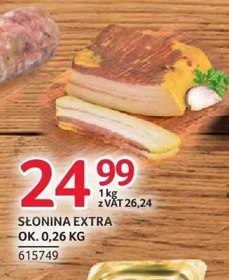 Słonina extra ZMB Białystok promocja w Selgros