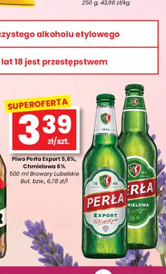 Piwo Perła Export 5,6% promocja w emma MARKET