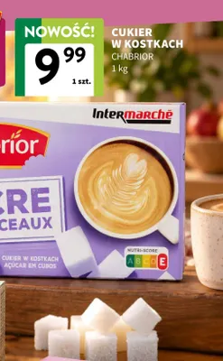 Cukier w kostkach Chabrior promocja w Intermarche