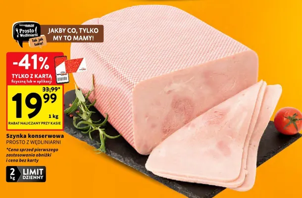 Szynka konserwowa promocja w Intermarche