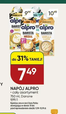 Napój Alpro promocja w Chata Polska