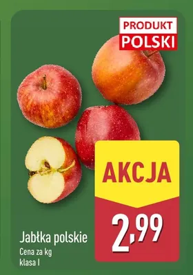 Jabłka polskie promocja w Aldi