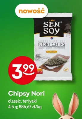 Chipsy Nori classic promocja w Żabka