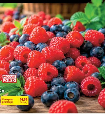 Malina polska promocja w Biedronka