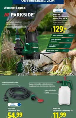 Opryskiwacz ciśnieniowy, 2 L promocja w Lidl