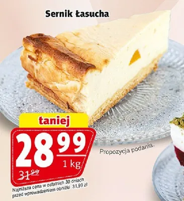 Sernik łasucha 1kg promocja w Prim Market