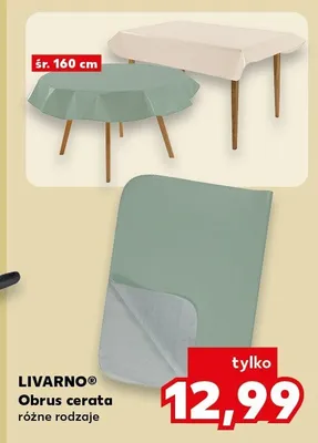 Obrus cerata różne rodzaje promocja w Kaufland