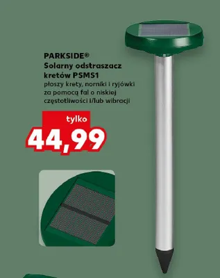 Solarny odstraszacz kretów  promocja w Kaufland