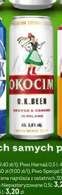Piwo Okocim O.K. Beer promocja w Żabka