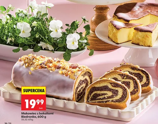 Makowiec z bakaliami Biedronka promocja w Biedronka